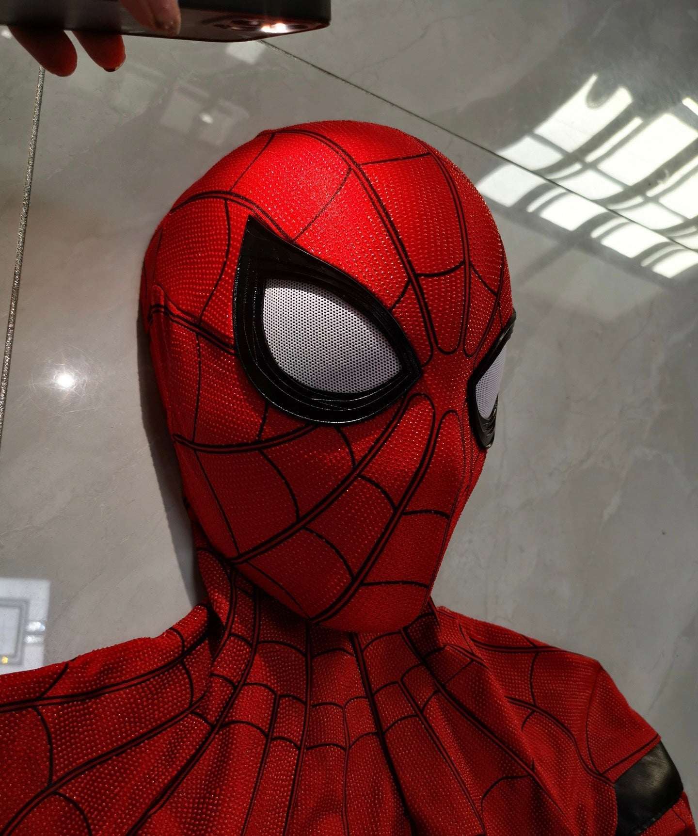 Handdrop Paint Suit with Face shell