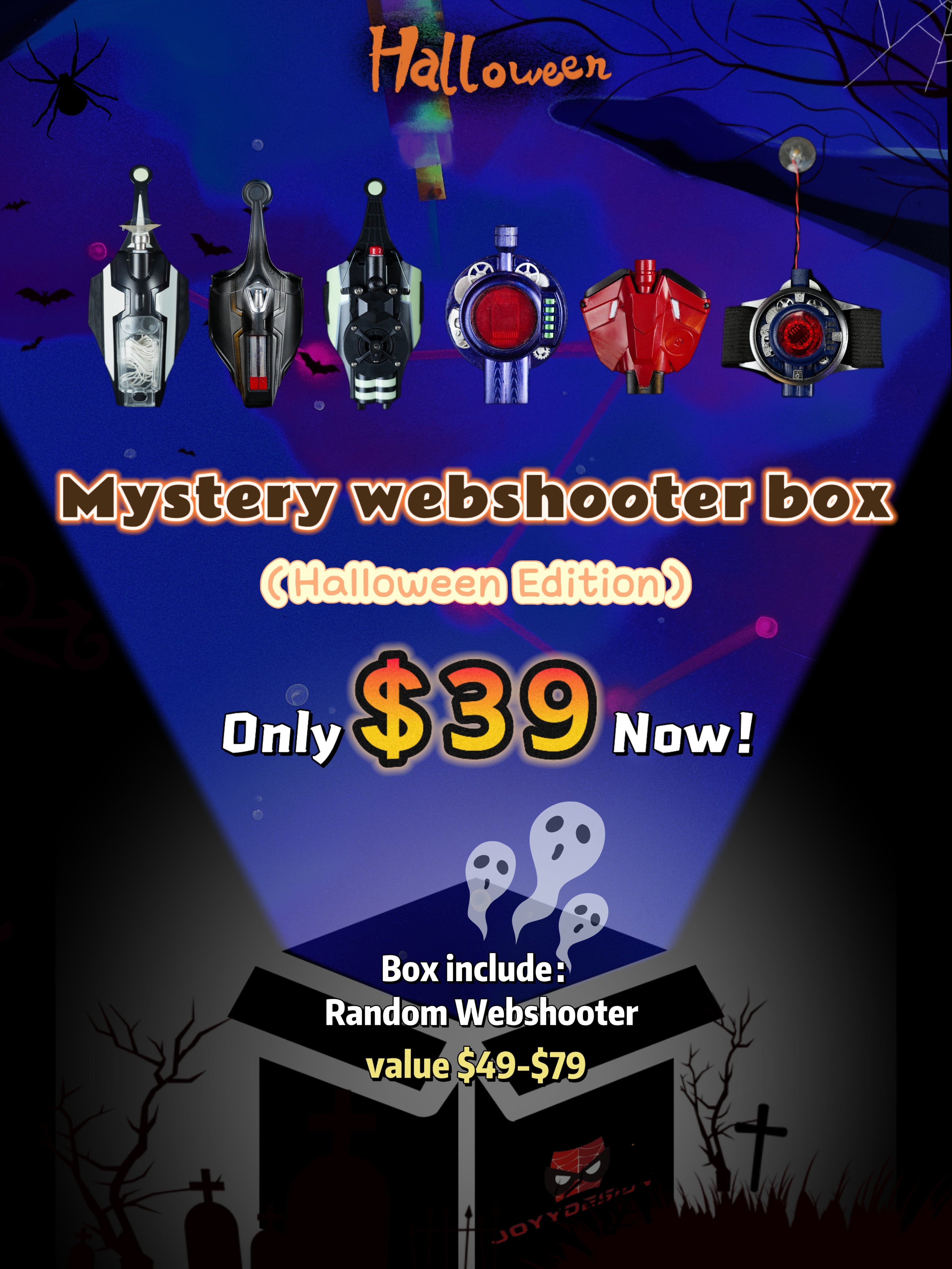 Mystery Webshooter Box( Halloween Edition)